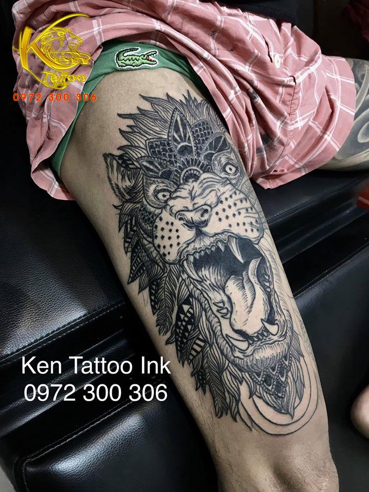 Men Women Arm Temporary Fake Realistic Full Sleeve Lion Tattoo Sticker  Adult | Fruugo NO